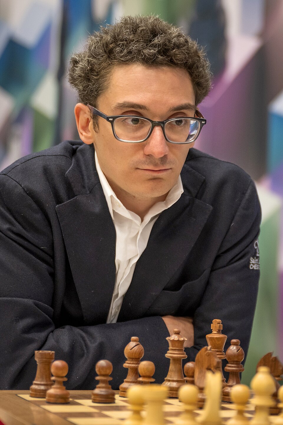 Fabiano Caruana durante o Tata Steel Chess Tournament de 2025