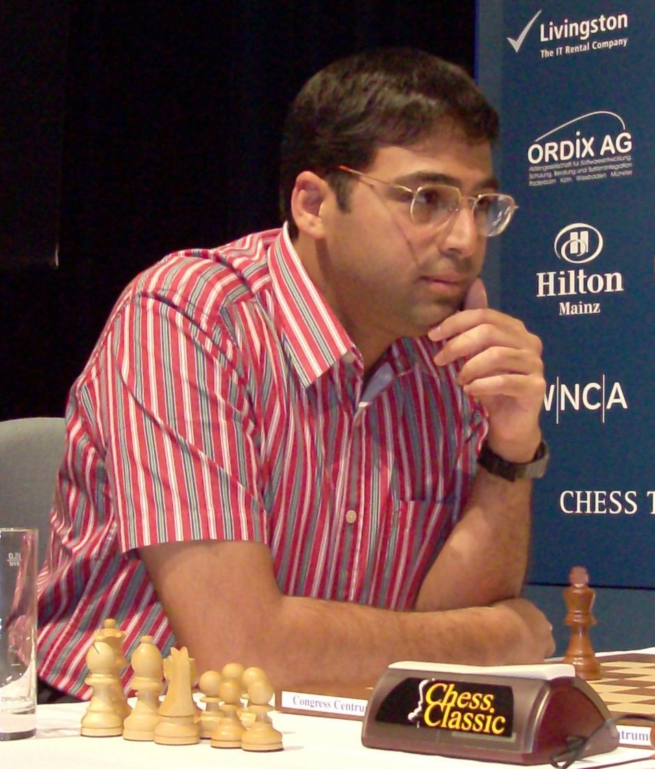 Viswanathan Anand durante o Chess Classic de 2009